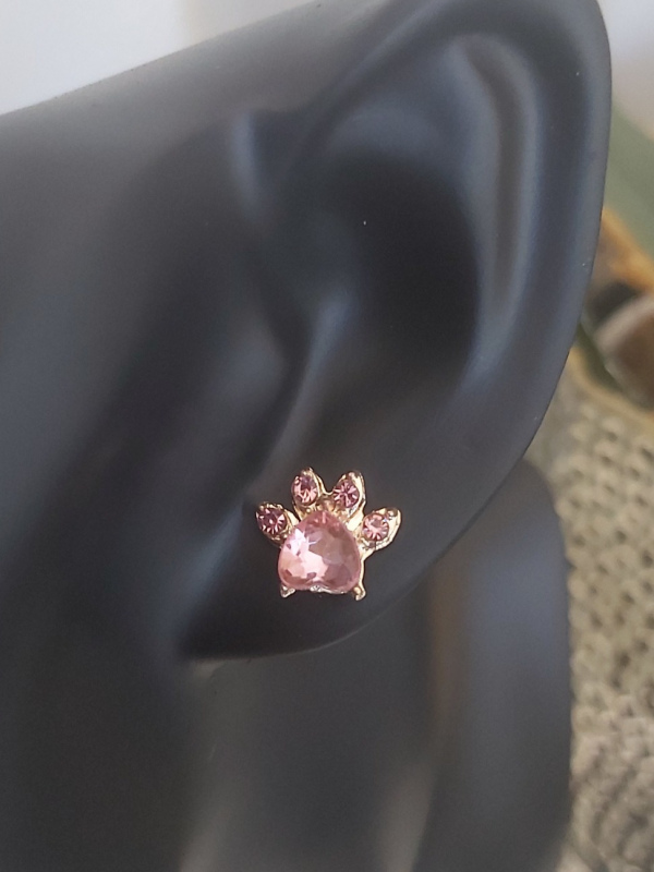 Cat Paw Earrings